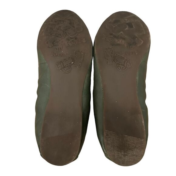 Korks by Kork-Ease Pine Green Julie Leather Ballet Flat Size 8 - Picture 6 of 7